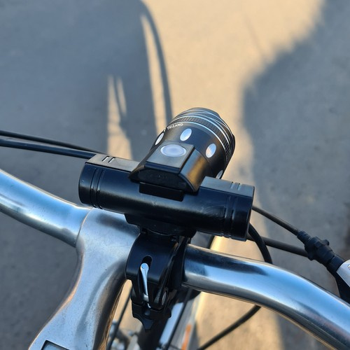 T6 USB svetlo na bicykel + zadné svetlo 23681