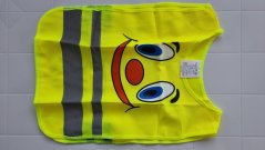 Gelbe Warnweste für Kinder xx