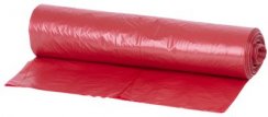 Vrecia ROLO MagicHome, 120 lit., recyklačné, červené, bal. 25 ks, classic