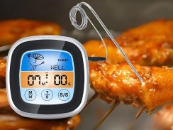 Digitálny teplomer na mäso na grilovanie -50°c 300°c