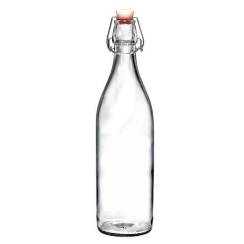 Flacon de sticlă 500 ml cu capac patentat SWING KLC