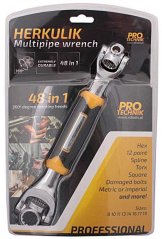 Cheie Hercules cu două capete pivotante, 8, 10, 11, 13, 14, 16, 17, 19 mm PRO-TECHNIK