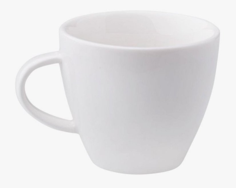 Šalica za kavu bijela 80ml KUBIKO FALA