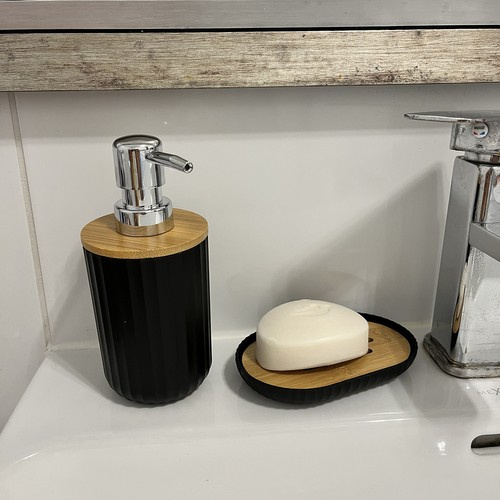 Set kupaonskog pribora - crni Ruhhy24636