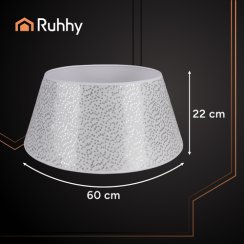 Obal na vianočný stromček 60x22cm strieborný Ruhhy 25361