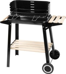Grill Strend Pro Granada, BBQ, węgiel drzewny, 83,5x45x87cm