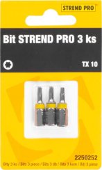 Bit Strend Pro Torx 10, bal. 3 ks
