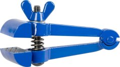 Objemka za pluto D0830 050 mm, ključavničarska, ročna, z krilno matico