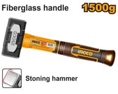Kalapács / pucka 1500g INGCO üvegszálas markolat