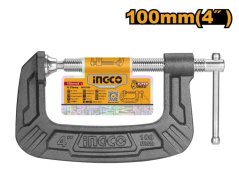 Ključavničarska objemka G litoželezna 100 mm INGCO