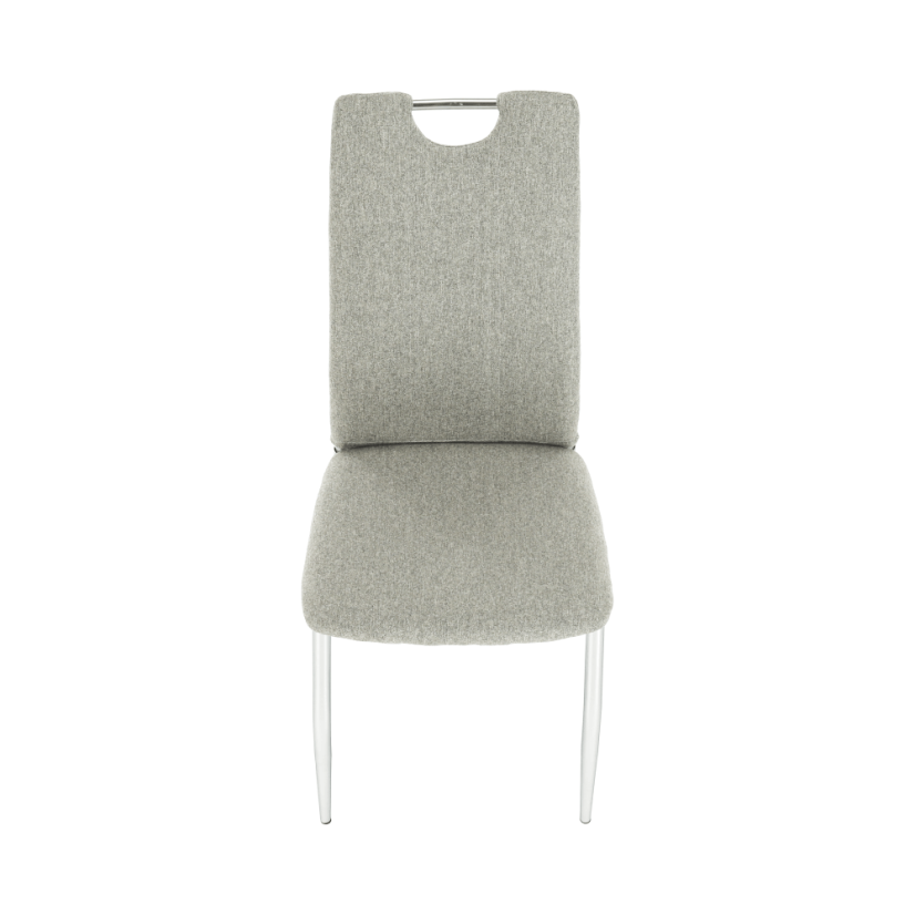 Esszimmerstuhl, Highlight Beige/Chrom, OLIVA NEU