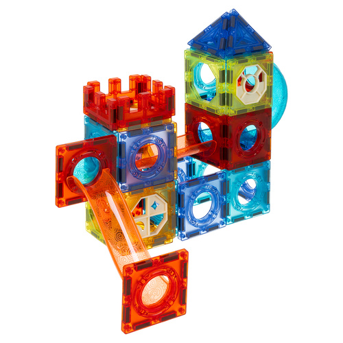 Magnetické bloky - guľôčková dráha 96ks 26468 (akce)