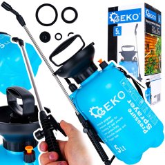 Manueller Drucksprüher 5 Liter, GEKO