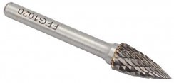 Tehnička glodala ovalna šiljasta 12 x 25 mm, dužina 66 mm, TIP G, drška 6 mm, XL-ALATI