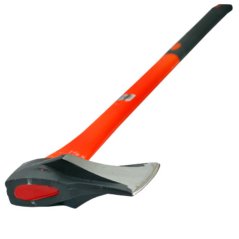 Axt 2000g, breiter Griff aus Fiberglas. Länge des Griffs 85 cm