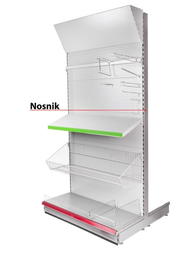 Nosnik-Racks H01 1509x80x30x2,5 mm