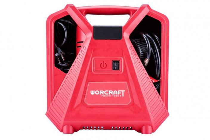 Worcraft PAC11-180 kompresszor, 1100 W, olajmentes