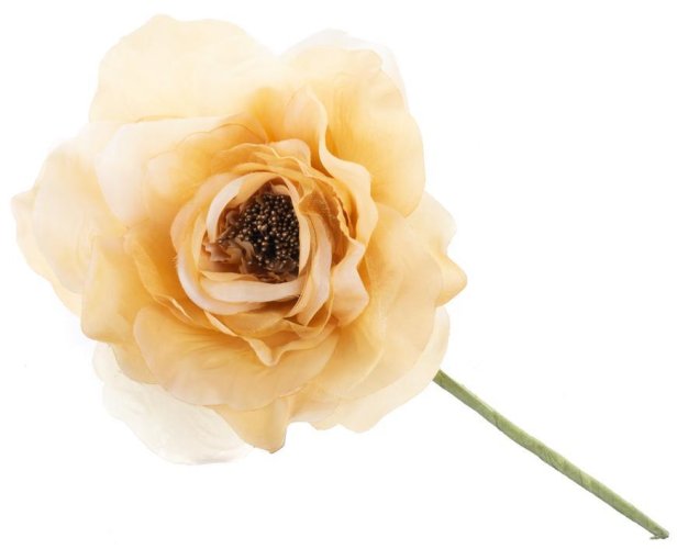 Flower MagicHome, potonika, zlata, steblo, velikost cveta: 16 cm, dolžina cveta: 24 cm, bal. 6 kos