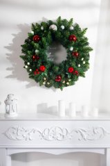 Vetvička MagicHome Vianoce, hviezdy, zlatá, 8,5 cm