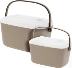 Set de 2 cutii frigorifice POLAR, bej