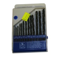 Bohrer für Metall HSS-Set 13d/2-8 mm Kunststoff BOX