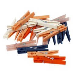 Skřipce na prádlo UH 20 ks 7,5 cm KLC