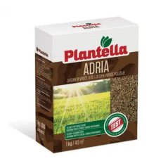 Amestec de iarbă ADRIA PLANTELLA 1 kg pentru locuri uscate, calde