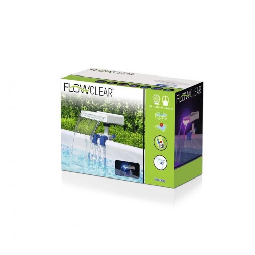 Bestway® FlowClear™ Wasserfall, 58619, LED, Adapter