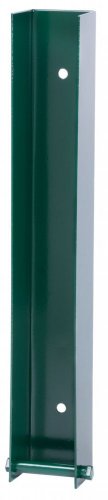 Halterung Strend Pro EUROSTANDARD, 40x300 mm, grün, RAL6005, mit Schrauben, für Unterkiesbretter