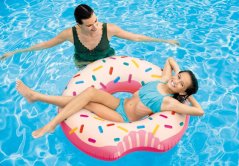 Intex® 56265, Szivárványos fánk, gyermek, felfújható, vízikerék, 0,94x0,23 m