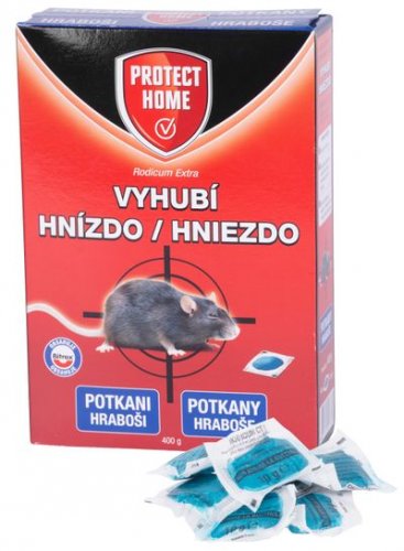 RODICUM extra, návnada na myši a potkany, 400 g, mäkká