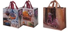Geanta de cumparaturi PP laminat. amestec 24 litri 35x35x20cm KLC