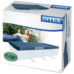 Kryt na rámový bazén 450x226cm INTEX (akce)