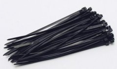 Paska stahovací 300x4,8mm, 50ks černá KLC (akce)