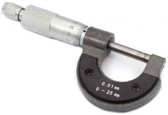Mikrométer 0-25 mm/0,01 mm, XL-SZERSZÁMOK
