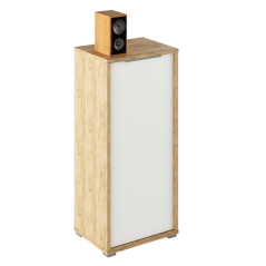 Schrank, Eiche Artisan/Weiß, RIOMA TYP 10