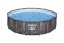Basen Bestway® Steel Pro MAX, 5614Z, filtr, pompa, drabina, plandeka, 4,27mx 1,07m