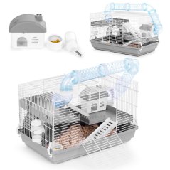 Cușcă pentru hamsteri, porcușori de Guineea și rozătoare, cu dotare completă Petsi