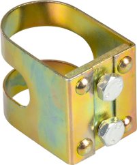 Objímka Strend Pro na kosu kovová, 2x skrutka bez kolíka 5x4,5x7