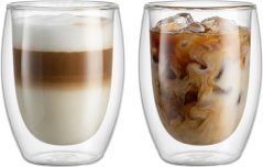 MagicHome Latte Macchiato kávé-/teáscsésze, dupla falú hőszigetelt, 380 ml, 2 db-os csomag