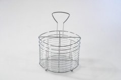 Abtropffläche für Besteck, oval, verchromt