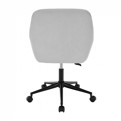 Krzesło biurowe, jasnoszary, LAIRA
