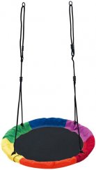 Huśtawka Strend Pro, dziecięca, okrągła, huśtawka, kolorowa, 100 cm, max 150 kg, bocianie gniazdo