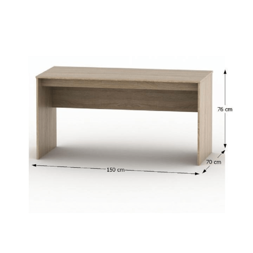 Schreibtisch, Sonoma-Eiche, TEMPO ASSISTANT NEW 020 PI