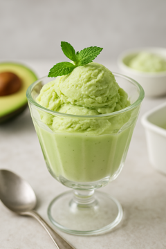 Avokádová zmrzlina