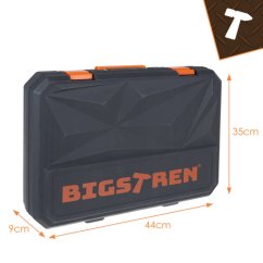 Szerszámkészlet tokban 168db. Bigstren 26475