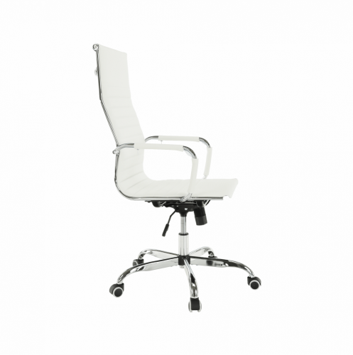 Krzesło biurowe, białe, AZURE 2 NOWOŚĆ