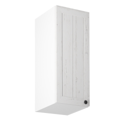 Oberschrank G30, links, Weiß/Andersenkiefer, PROVANCE
