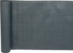 Tkanina stínící POPULAR.NET 1,2x10 m, HDPE, UV, 150 g/m2, 90% antracit