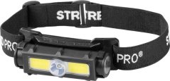 Headlamp Strend Pro Headlight H3173, XPE+COB, 1200 mAh, USB töltés